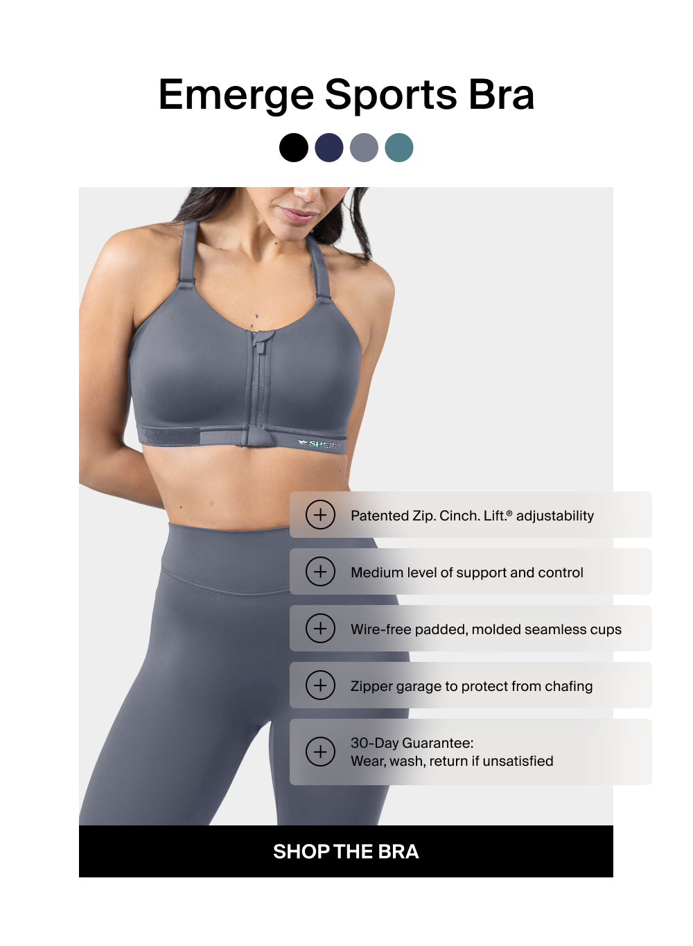 Emerge Sports Bra [Shop The Bra]