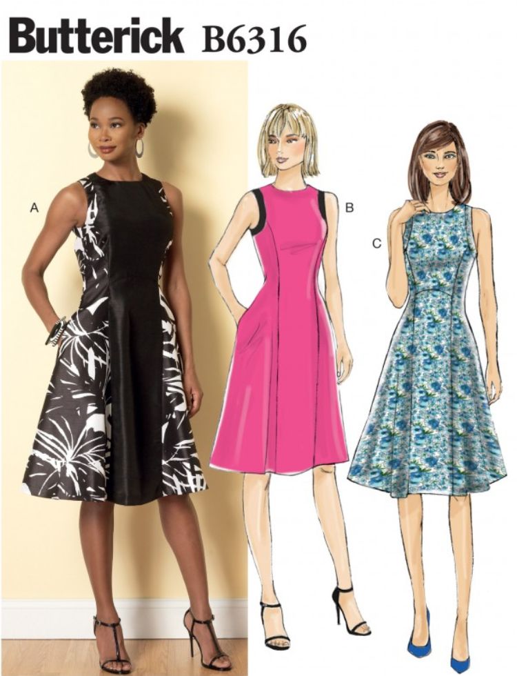 Butterick Paper Sewing Pattern 6316