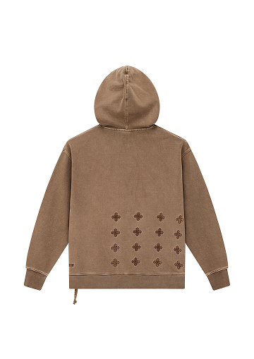 4x4 paise biggie hoodie espresso