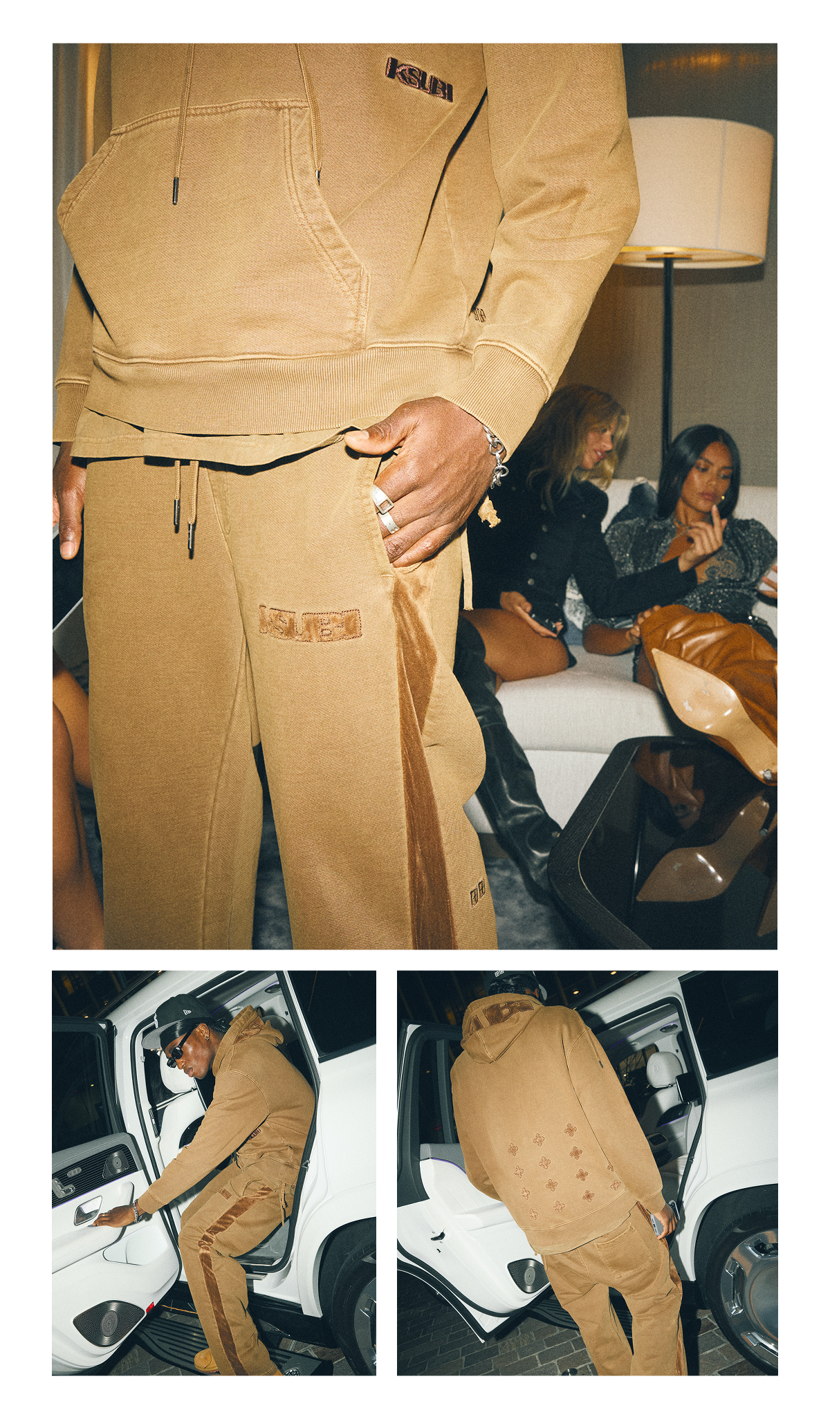New leisurewear in espresso.