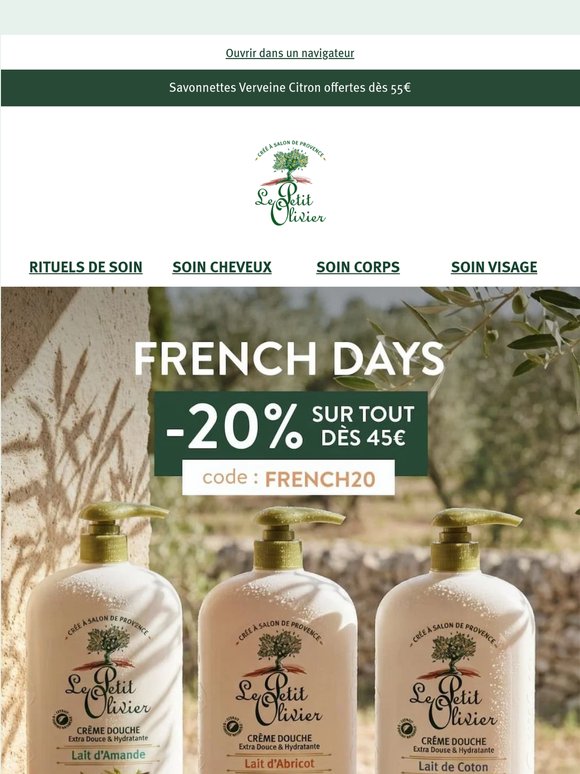 French Days : votre offre est prolongée
