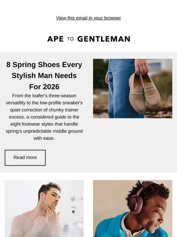 The Spring Edit: Shoes, Shade, Grooming and the Month's Best Discoveries