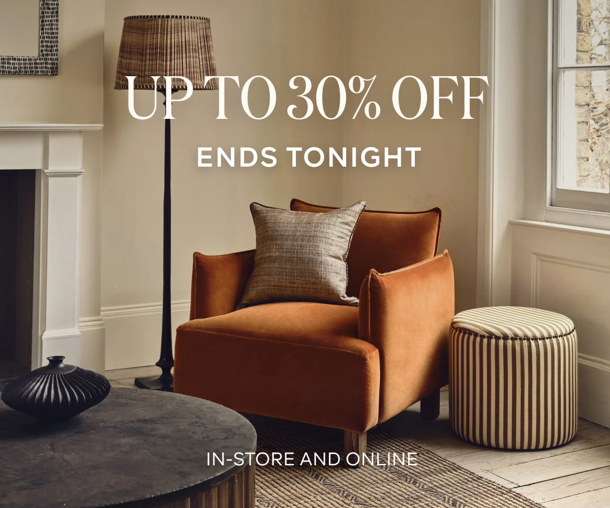 Up to 30% Off Ends Tonight