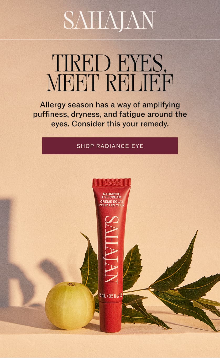 Tired eyes, meet relief. Allergy season has a way of amplifying puffiness, dryness, and fatigue around the eyes. Consider this your remedy.