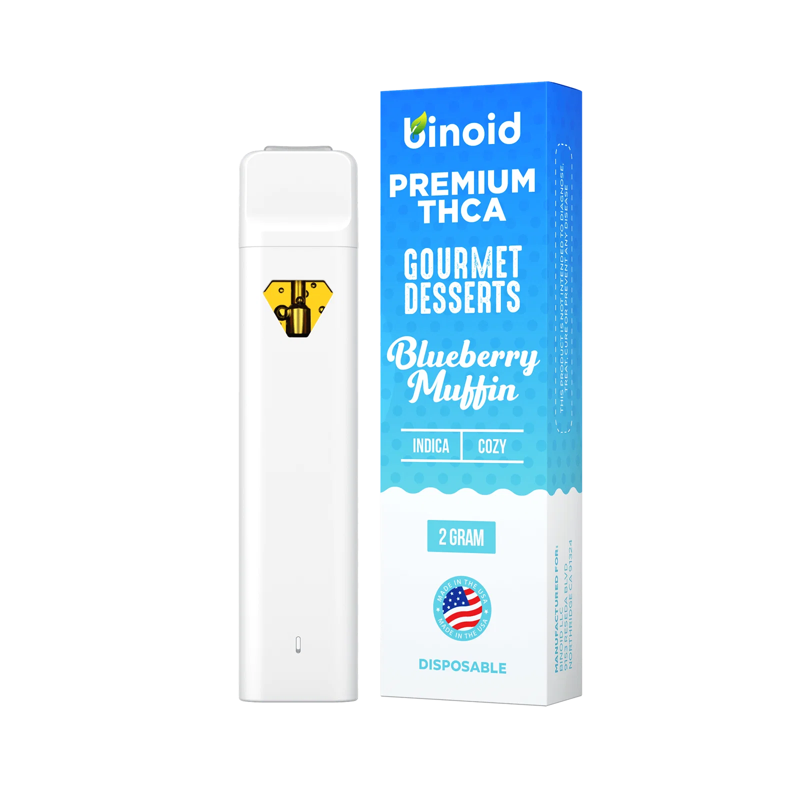 Image of THCA Disposable 2 Gram - Gourmet Desserts
