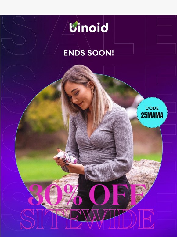 25% Off + Free Gummy Ends Soon 💖