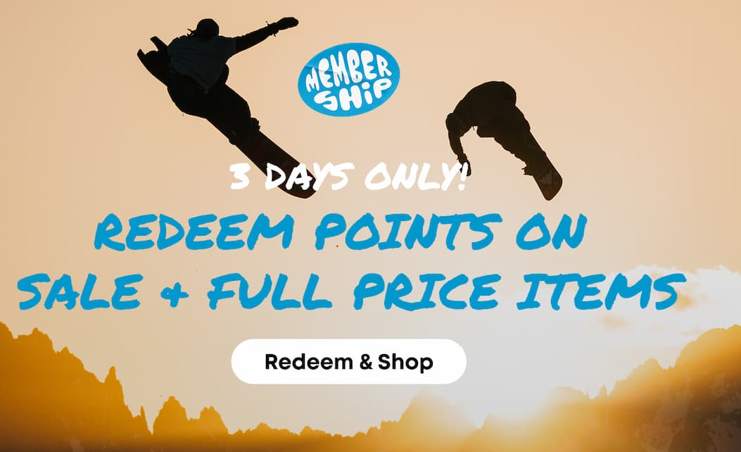 3 Days Only- Redeem Points On Sale + Full Price Items- Redeem & Shop 
