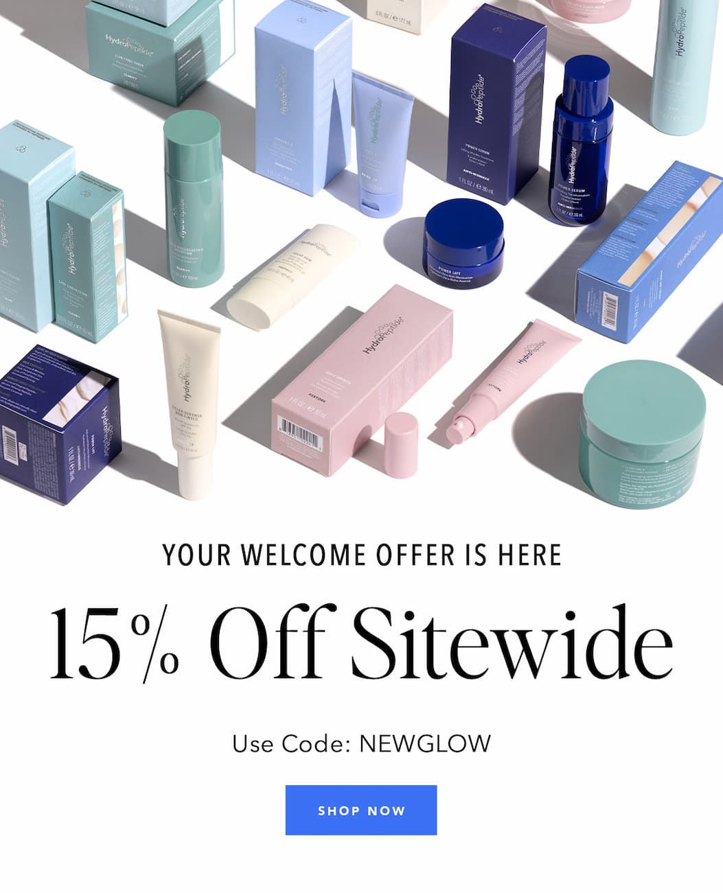 Your welcome offer is here - 15% off sitewide