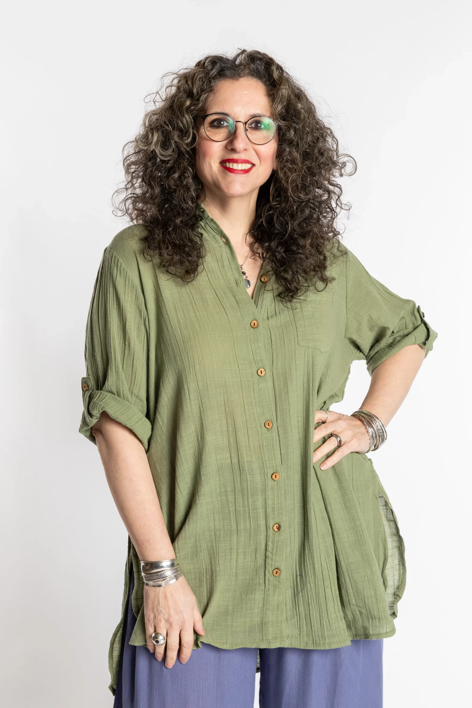 Image of Chandani Cotton Camp Tunic