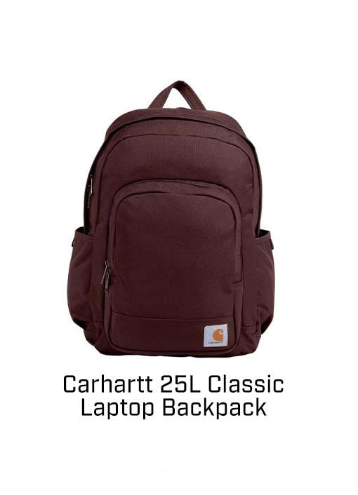 Carhartt 25L Classic Laptop Backpack in the color port.