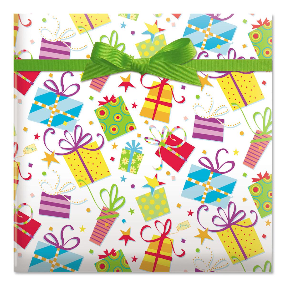 Image of Surprise Package Jumbo Rolled Gift Wrap