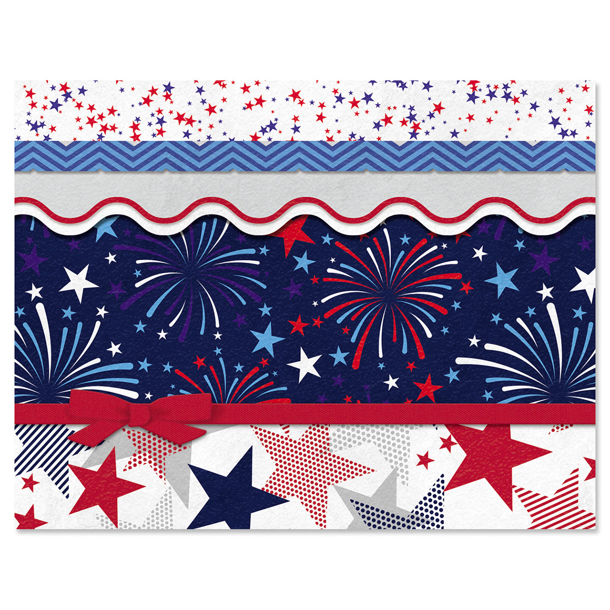 Image of Fireworks Patriotic Note Cards - BOGO