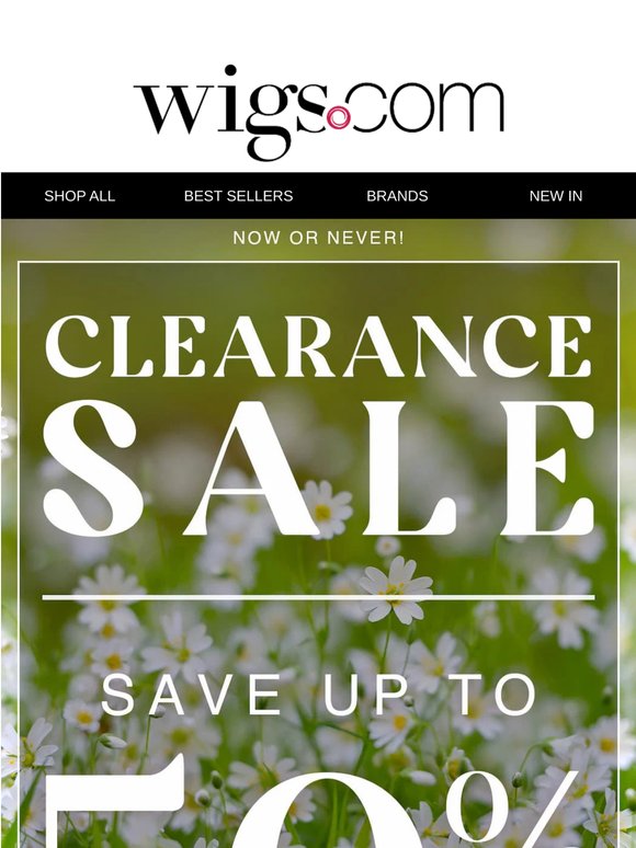 Clearance: Up to 50% OFF!