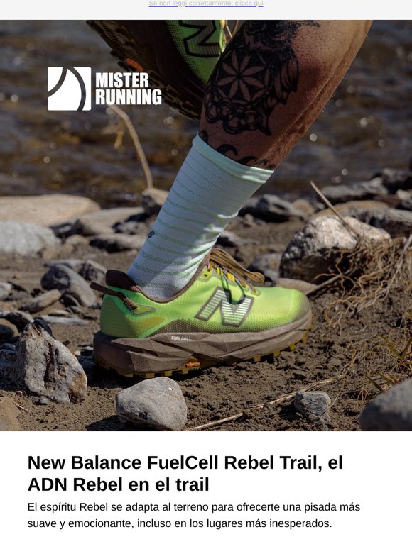 New Balance FuelCell Rebel Trail: unas zapatillas de trail fuera de lo común