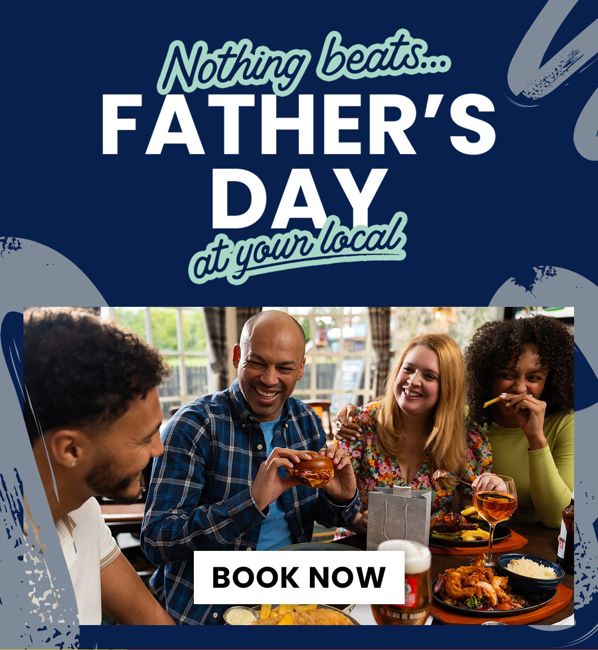 Nothing beats Father's Day at your local