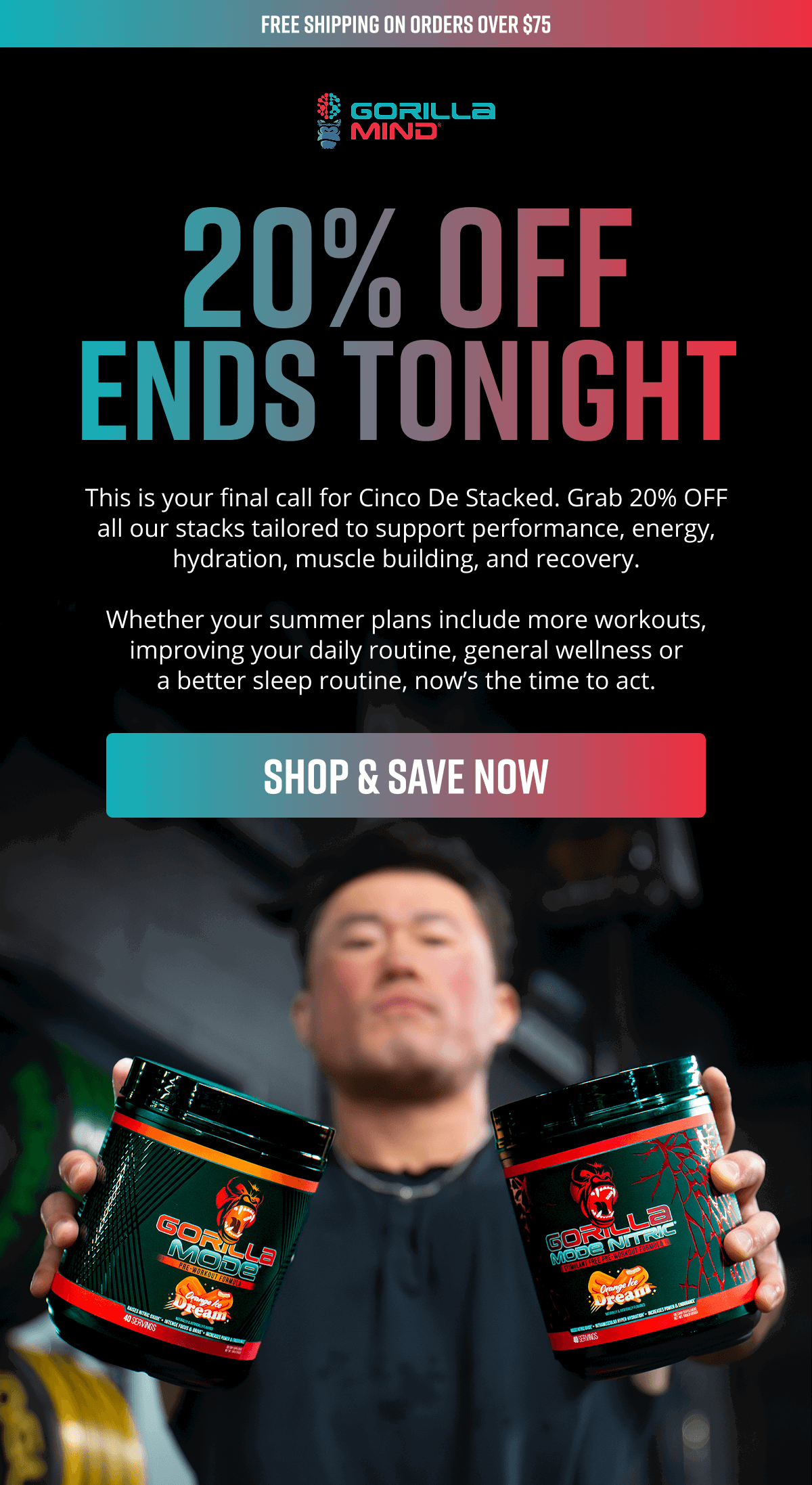 Shop & Save Now (Cinco De Stacked - 20% Off All Bundles) - Gorilla Mind