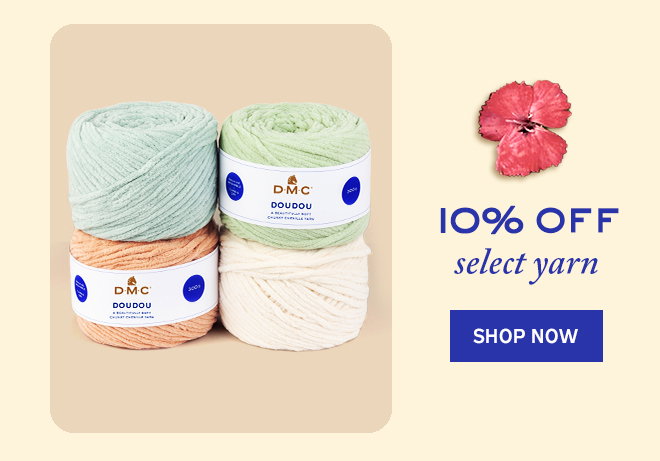 10% off select yarn
