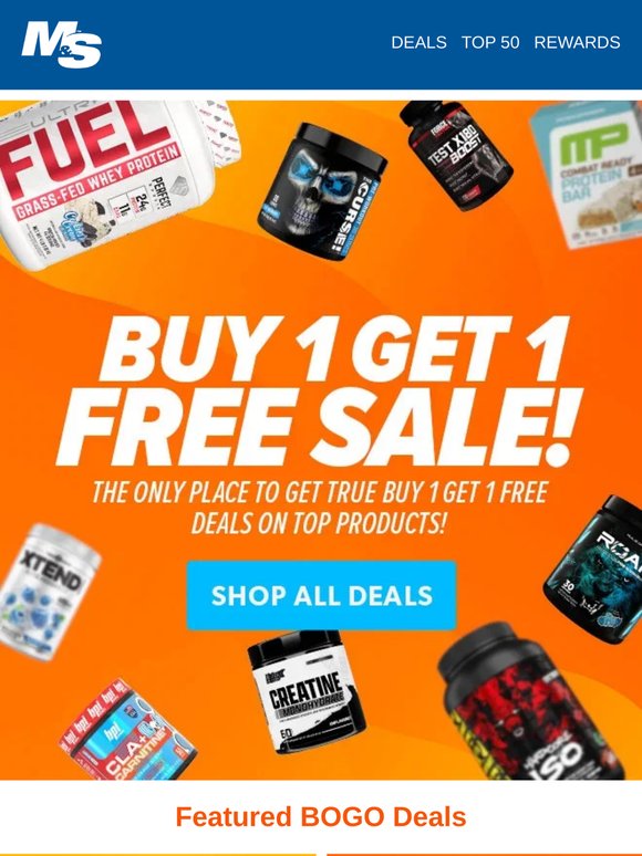72hr BOGO Sale