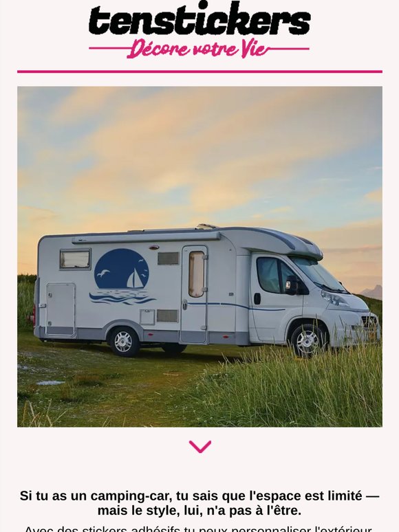 Les stickers camping-car les plus originaux pour cet été