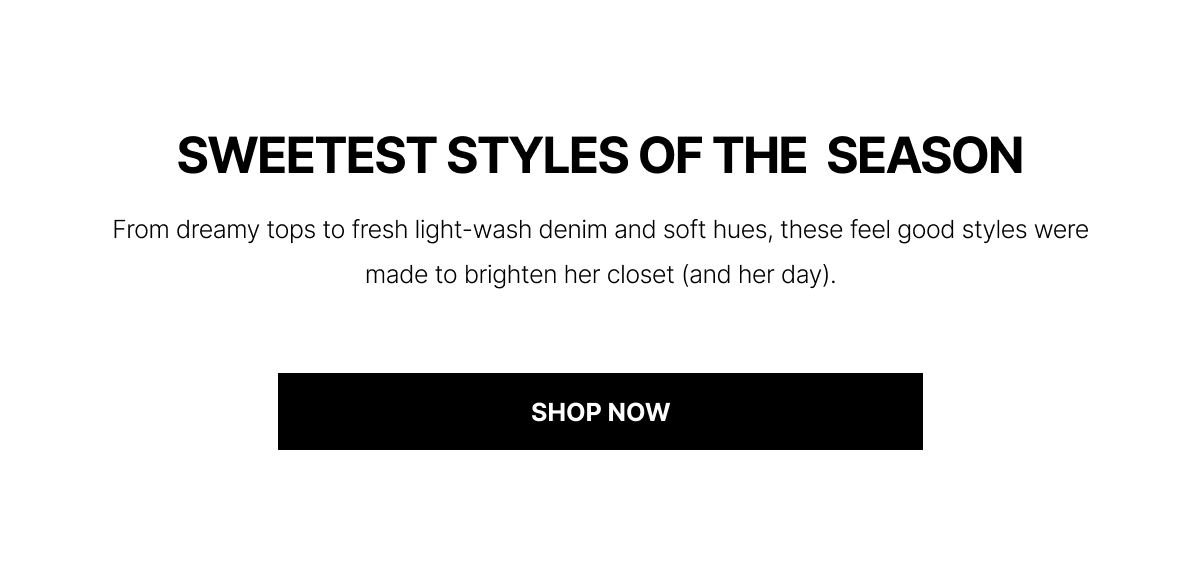 Sweetest Styles Of The Season