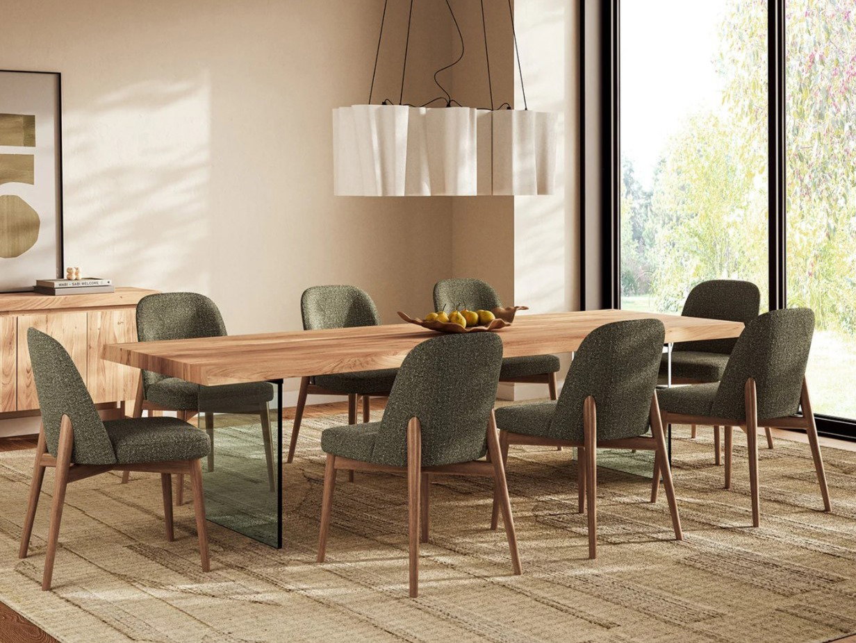 tonia dining chairs around urbia dining table
