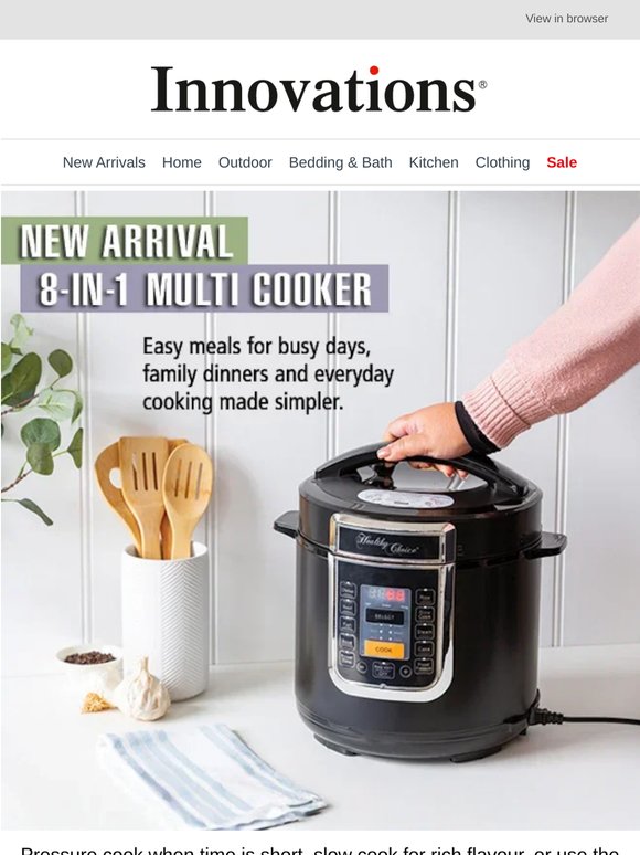 Kitchen Essential | 8-in-1 Multi Cooker