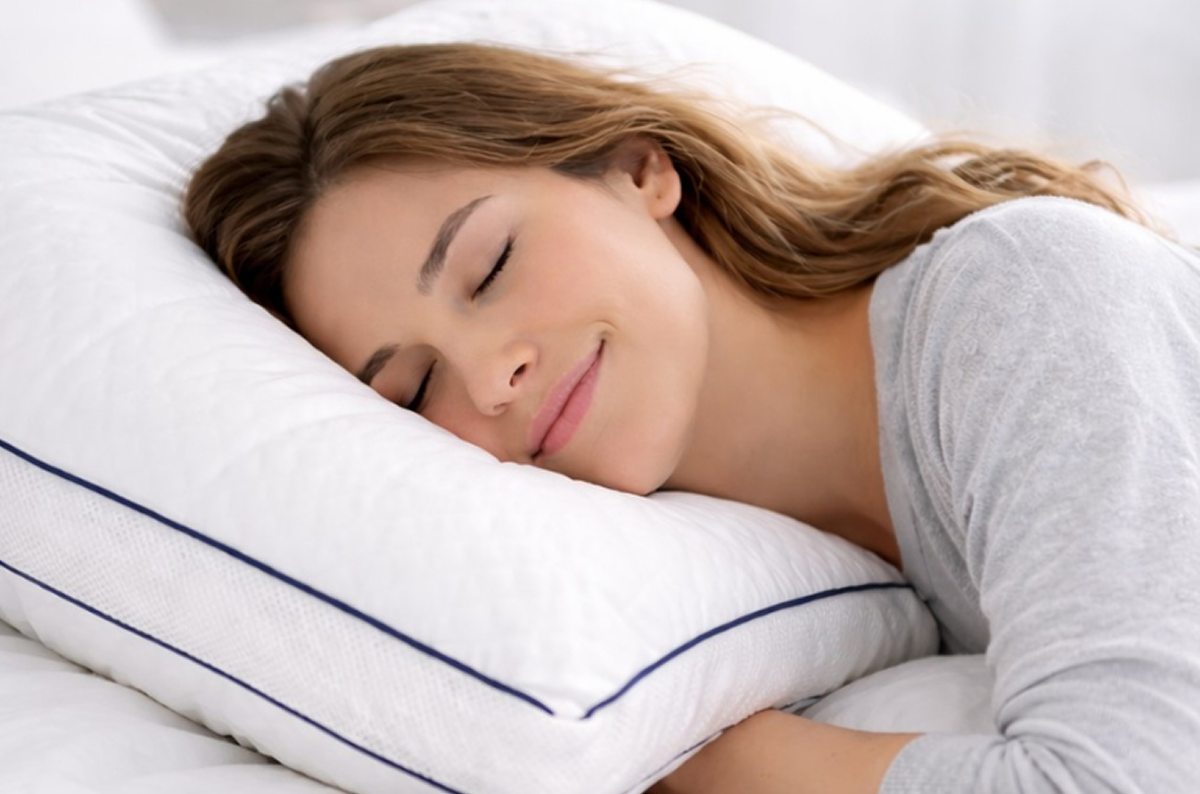 Woman sleeping peacefully