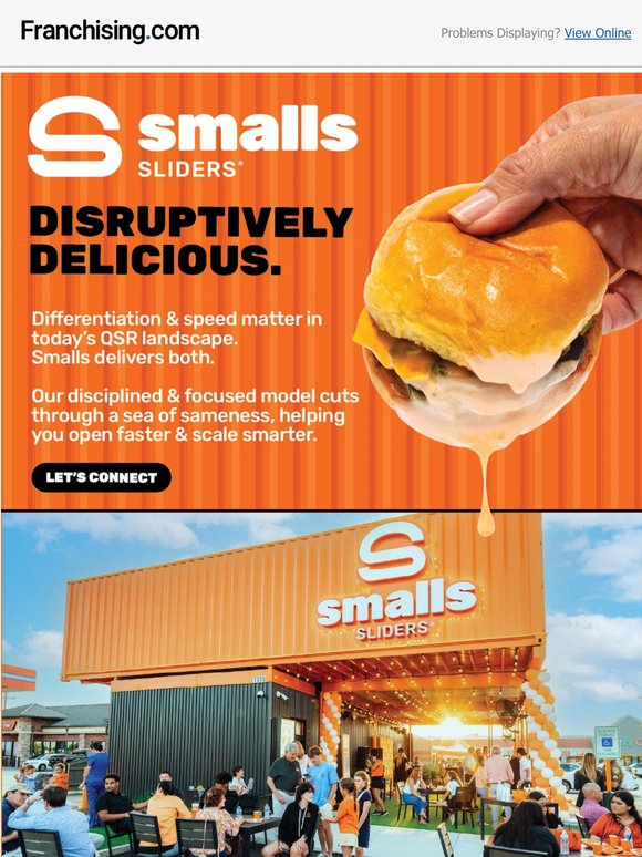 Bold. Simple. Delicious. Smalls.