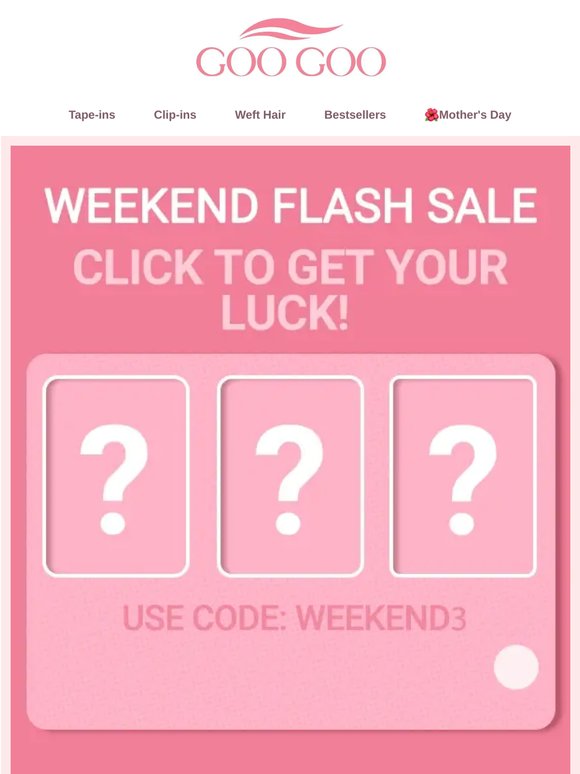 ⌛️⌛️72 Hours Only! Weekend Flash Sale!