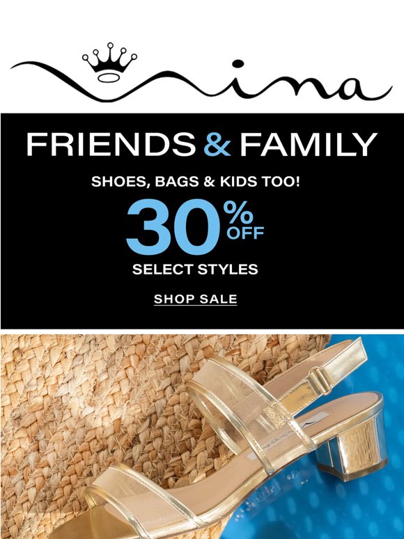 30% Off Friends & Family! Shop Now!