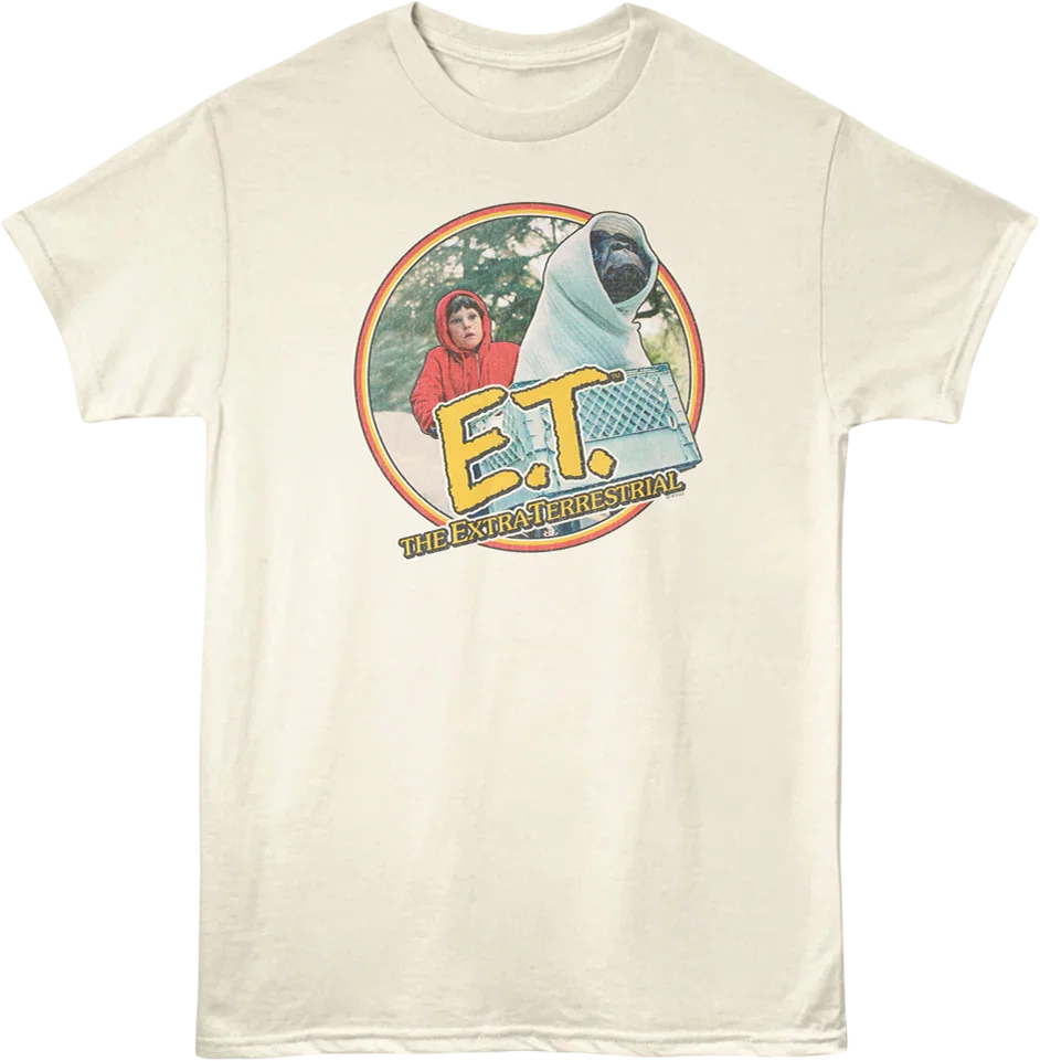Vintage Bike Circle E.T. The Extra-Terrestrial T-Shirt