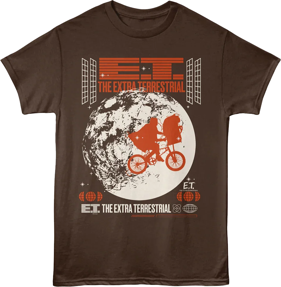 Vintage Moon Silhouettes E.T. The Extra-Terrestrial T-Shirt
