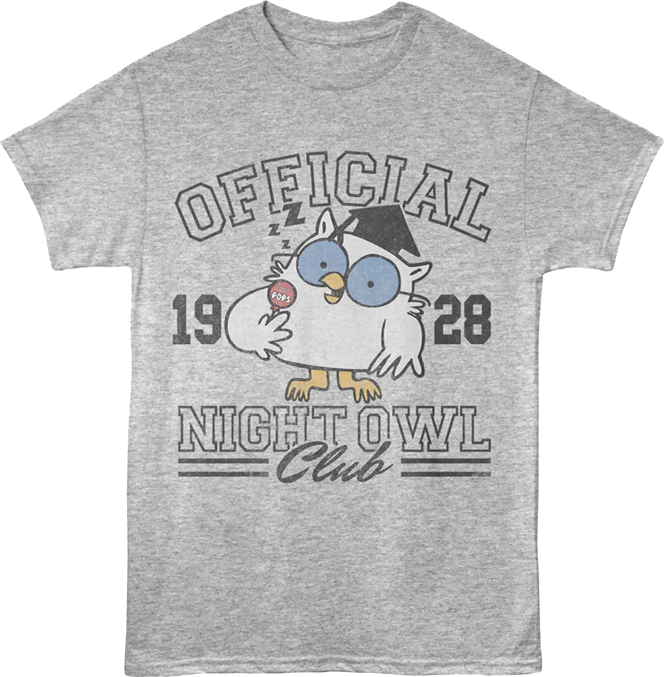 Official Night Owl Club Tootsie Pop T-Shirt