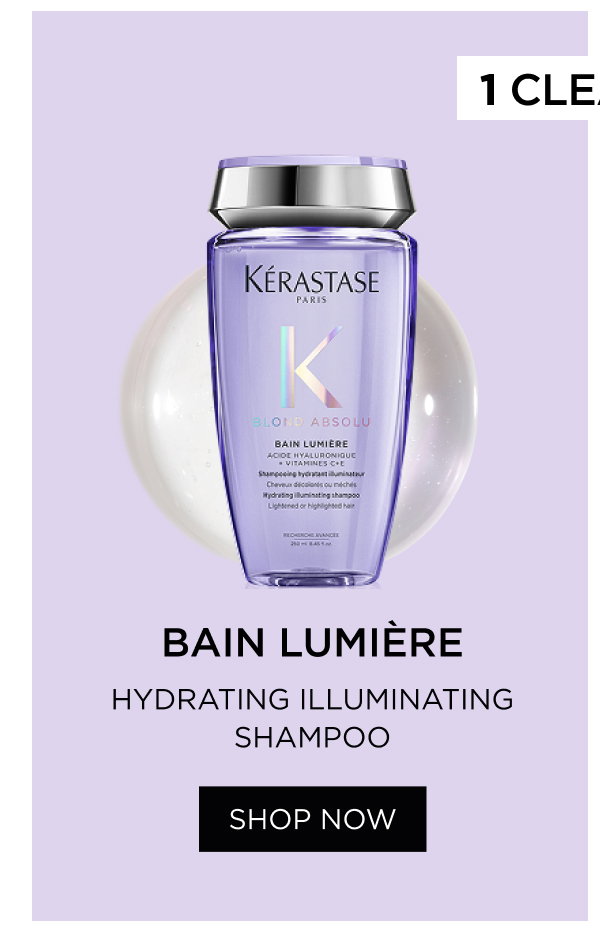BAIN LUMIÈRE HYDRATING ILLUMINATING SHAMPOO