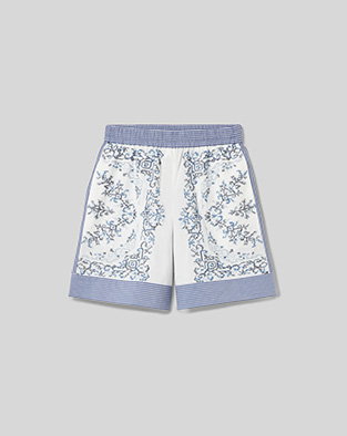 Short court rayures