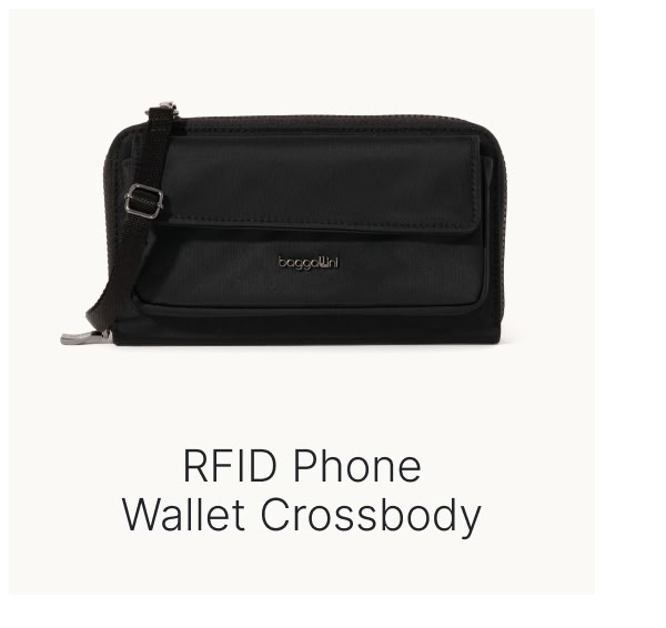 RFID Phone Wallet Crossbody >