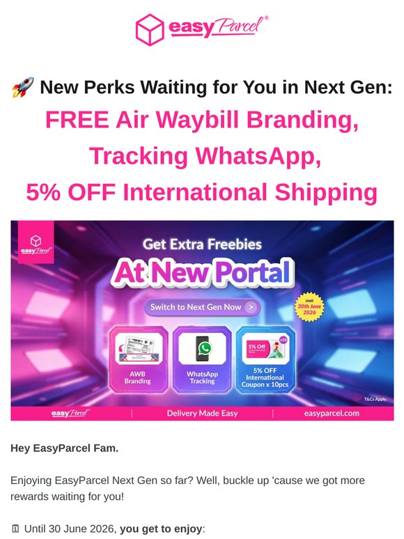 🚀 3 Freebies Waiting for You in Next Gen
