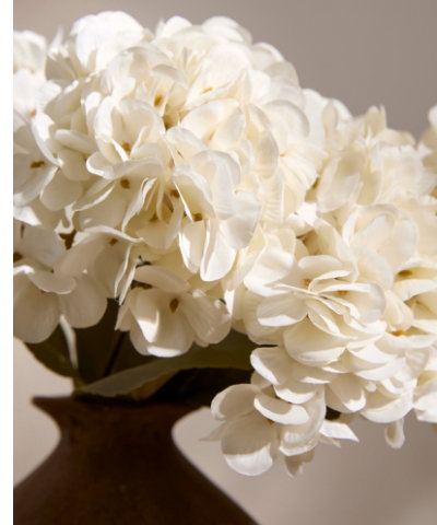 Artificial hydrangea branch at Simons Maison