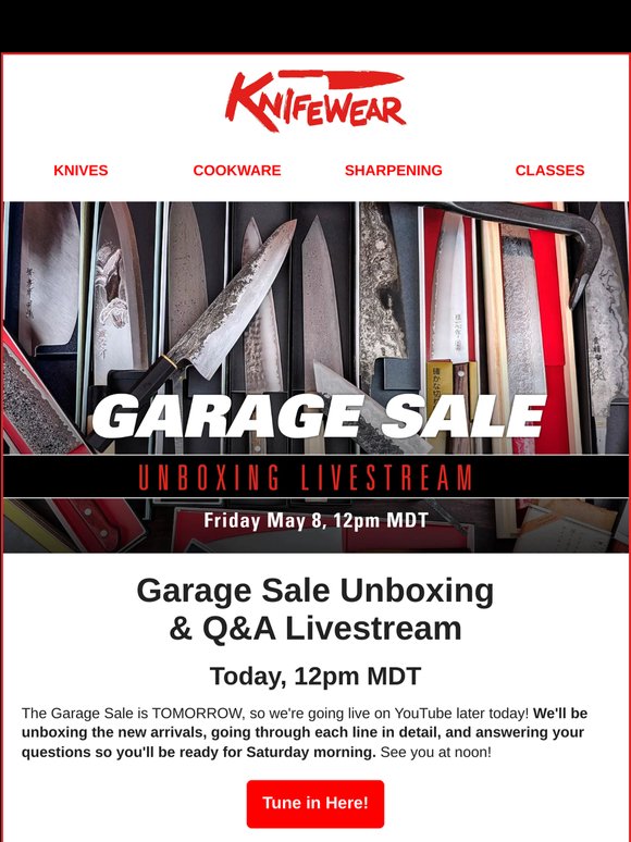 Garage Sale Unboxing LIVE