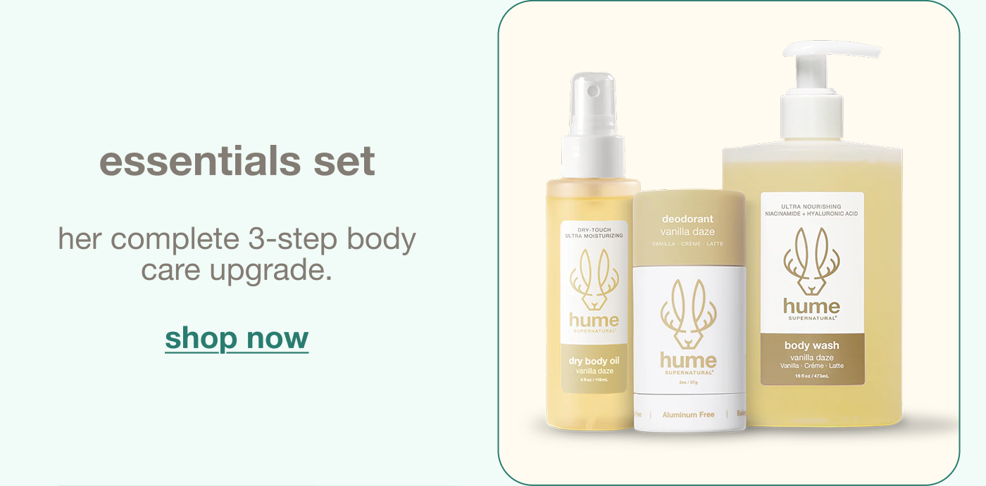 essentials set [shop now]