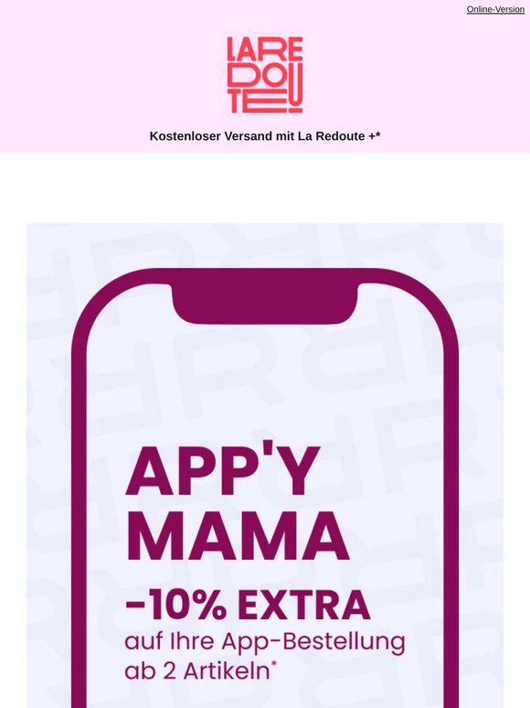 Appy’Mama: -10 % EXTRA in der App 📱*