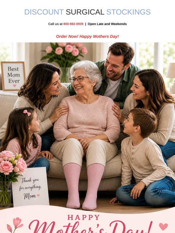 Celebrate Mother's Day with 10% OFF just for you
