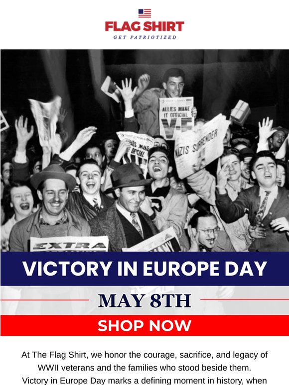 The day WWII ended in Europe