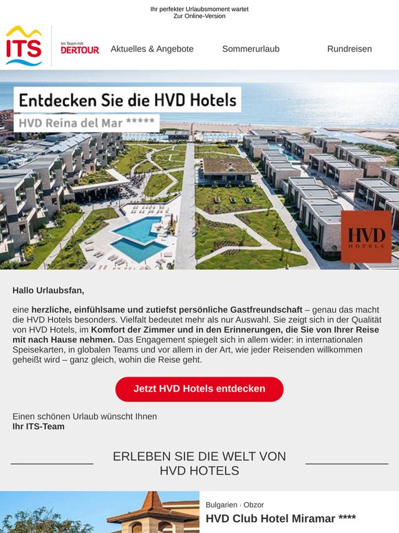 Entdecken Sie die Welt von HVD Hotels