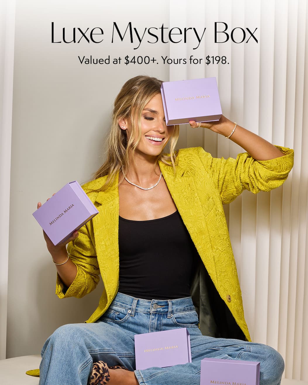 Luxe Mystery Box: Valued at $400+. Yours for $198.