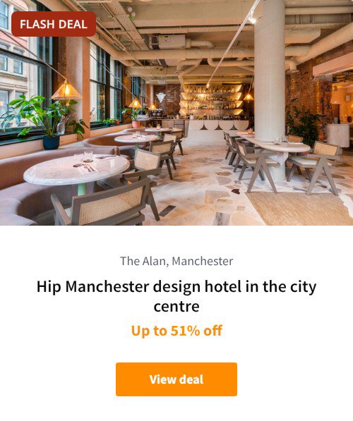 Hip Manchester design hotel in the city centre