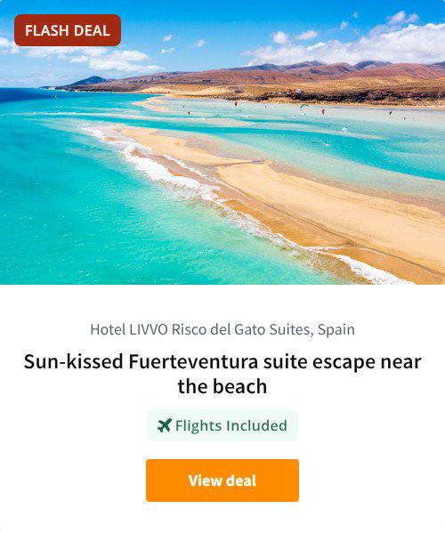 Sun-kissed Fuerteventura suite escape near the beach