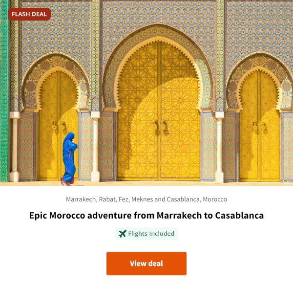 Epic Morocco adventure from Marrakech to Casablanca