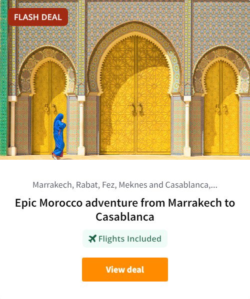 Epic Morocco adventure from Marrakech to Casablanca