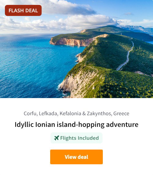 Idyllic Ionian island-hopping adventure